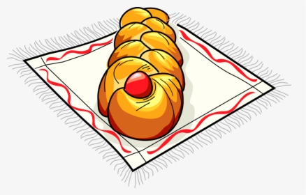 Vector Illustration Of Russian Cuisine Braided Easter, HD Png Download, Transparent PNG