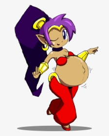 Half Genie Mama - Shantae Pregnant, HD Png Download, Transparent PNG
