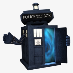 Little Big Planet 3 Doctor Who Tardis, HD Png Download, Transparent PNG