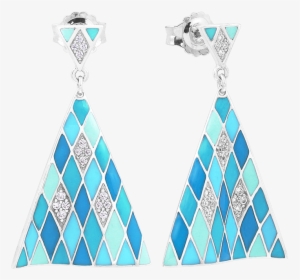 Tivoli Blue Earrings Belle Etoile Renee Taylor Gallery - Earrings, HD Png Download, Transparent PNG
