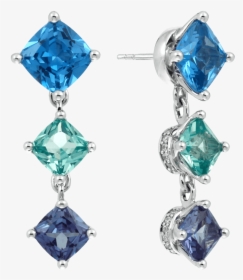 Belle Étoile Destiny Blue Earrings 03 01 13 1 - Earrings, HD Png Download, Transparent PNG