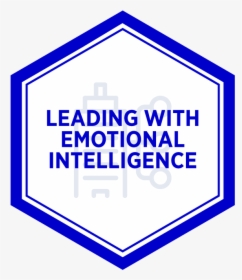 Aim Leading With Emotional Intelligence Badge - Sign, HD Png Download, Transparent PNG
