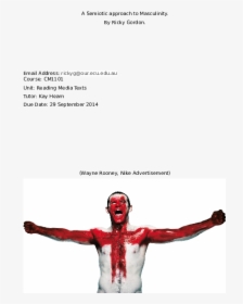 Wayne Rooney Nike Advert, HD Png Download, Transparent PNG