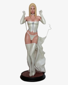 White Queen Emma Frost Statue By Sideshow Collectibles - Figurine, HD Png Download, Transparent PNG