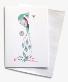 Enchanted Peacock Card - Paper, HD Png Download, Transparent PNG