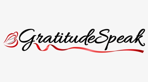 Gratitude Speak - Calligraphy, HD Png Download, Transparent PNG