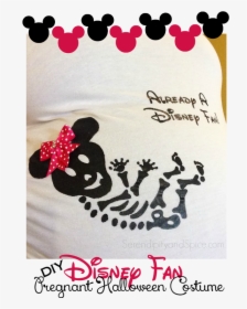 Pregnant Halloween Shirt Disney, HD Png Download, Transparent PNG
