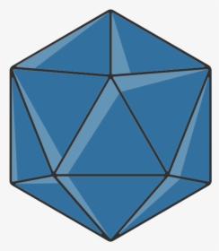 20-sided Dice - 20 Sided Dice Png, Transparent Png, Transparent PNG