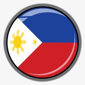 Flag Of The Philippines - Circle, HD Png Download, Transparent PNG