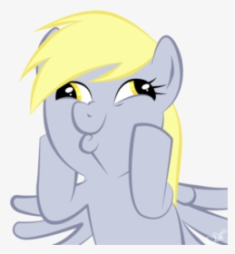 Derpy Hooves Pony Face White Nose Yellow Facial Expression - Cartoon, HD Png Download, Transparent PNG