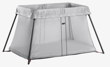 Travel Crib Light Silver Mesh - Babybjorn Travel Cot Silver, HD Png Download, Transparent PNG