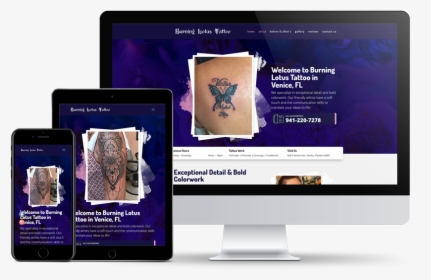 Sarasota Tattoo Service - Led-backlit Lcd Display, HD Png Download, Transparent PNG