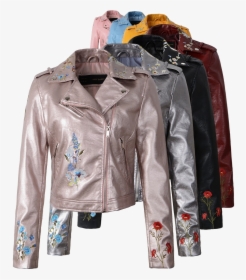 Leather Winter Coat Png Pic - Winter Cloth Png, Transparent Png, Transparent PNG