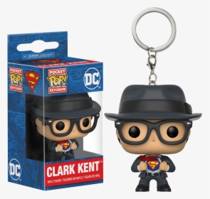 Clark Kent Pocket Pop Vinyl Keychain - Clark Kent Funko Pop Keychain, HD Png Download, Transparent PNG