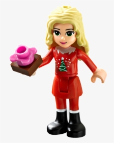   - Lego Friends Christmas Minifigure, HD Png Download, Transparent PNG
