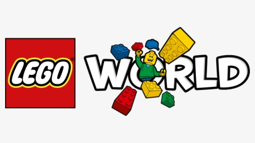 Clip Art Lego Logo Clip Art - Lego World Logo Png, Transparent Png, Transparent PNG