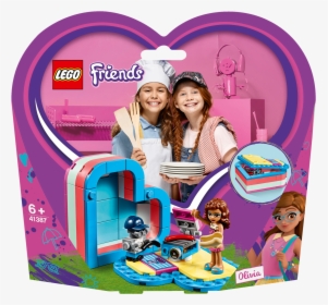 Lego Friends Olivia S Summer Heart Box - Lego Friends Summer Heart Box, HD Png Download, Transparent PNG