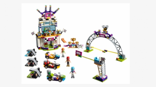 Lego Friends The Big Race Day - Lego 41352 Friends Heartlake The Big Race Day, HD Png Download, Transparent PNG