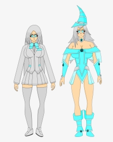 Orihime And Dark Magician Girl - Illustration, HD Png Download, Transparent PNG