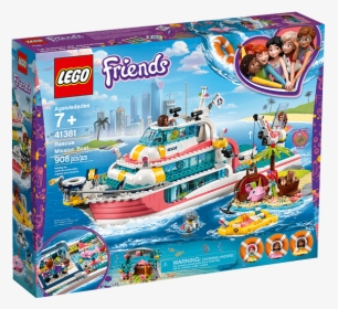 Lego® Friends 41381 Rescue Mission Boat - Lego Friends Underwater Rescue, HD Png Download, Transparent PNG
