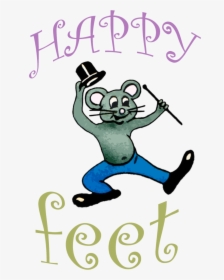 Happy Feet Theatre School - Happy Dancing Feet, HD Png Download, Transparent PNG