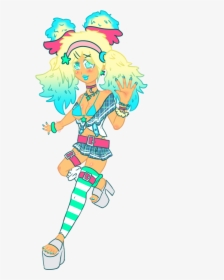 Kari Gyaru Cosplay Magical Schoolgirl - Cartoon, HD Png Download, Transparent PNG