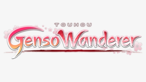 Touhou Genso Wanderer Logo Png, Transparent Png, Transparent PNG