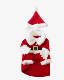 Santa Dog Costume Png, Transparent Png, Transparent PNG