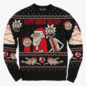 Ugly Sweater Rick And Morty, HD Png Download, Transparent PNG