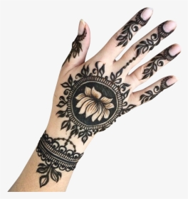 Transparent Henna Clipart - Tattoo Hand Designs Png, Png Download, Transparent PNG