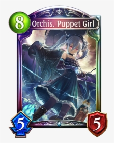 Orchis, Puppet Girl - Shadowverse Unbodied Witch, HD Png Download, Transparent PNG