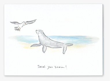Seal You Soon - Sketch, HD Png Download, Transparent PNG