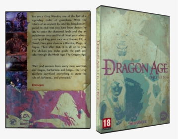 Origins Box Art Cover - Dragon Age Origins, HD Png Download, Transparent PNG