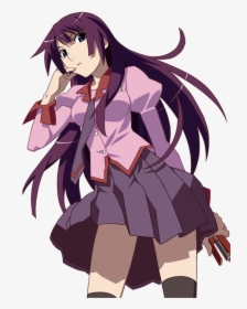 Hitagi Senjougahara Png, Transparent Png, Transparent PNG