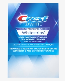 Crest 3d Whitestrips - Crest 3d White Strips Vivid, HD Png Download, Transparent PNG