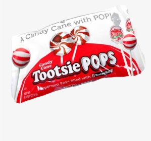 #tootsiepop #candycane - Candy Cane Tootsie Pop, HD Png Download, Transparent PNG