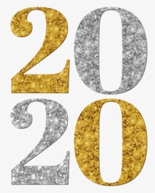 2020 Silver Gold Png Clipart - Transparent Png Clipart 2020 Gold Png, Png Download, Transparent PNG