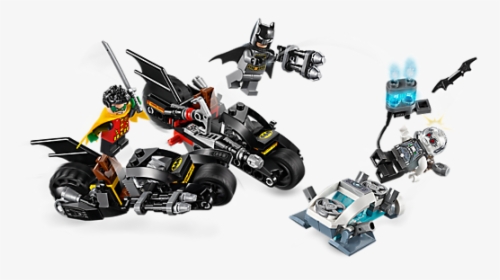 Lego Batman Mr Freeze Batcycle Battle, HD Png Download, Transparent PNG