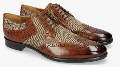 Derby Shoes Clint 19 Wood Textile English Hairon Halftone - Melvin & Hamilton, HD Png Download, Transparent PNG