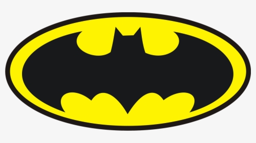 Batman Logo Clip Art - Batman Logo With Black Background, HD Png Download, Transparent PNG