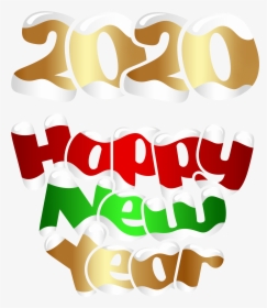 2020 Happy New Year Png Clip Art Image - Happy New Year 2020 Png, Transparent Png, Transparent PNG