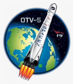 Spacex Inmarsat 5 Mission Patch - Spacex Falcon 9 Otv 5, HD Png Download, Transparent PNG