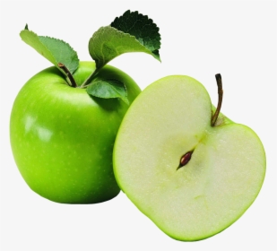 Cut Green Apple Png Image - Green Apple Transparent Background, Png Download, Transparent PNG