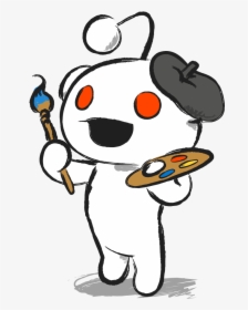 Reddit Logo Art, HD Png Download, Transparent PNG