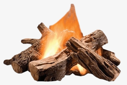 Burning Firewood Transparent Png - Transparent Bonfire Png, Png Download, Transparent PNG