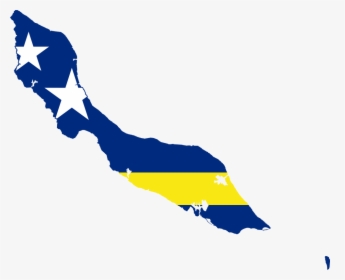 Picture - Curacao Flag And Map, HD Png Download, Transparent PNG
