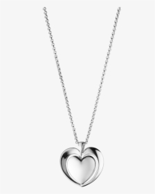 Heart-necklace - Necklace, HD Png Download, Transparent PNG