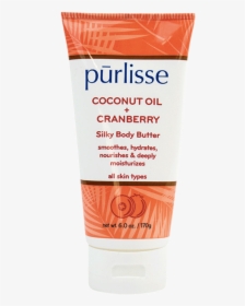 Purlisse Coconut Oil And Cranberry Silky Body Butter, HD Png Download, Transparent PNG