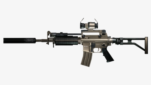 Assault Rifle Png - Gun 147, Transparent Png, Transparent PNG