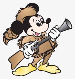 Musket Mickey Sign - Mickey Mouse Fort Wilderness, HD Png Download, Transparent PNG